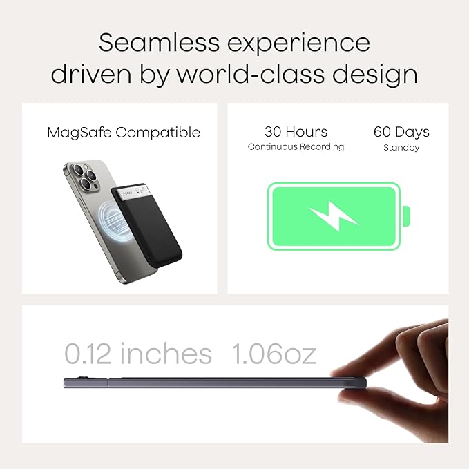 Plaud Note AI Voice Recorder, AI Note Taking Device, Transcribe & Summarize - Image 7