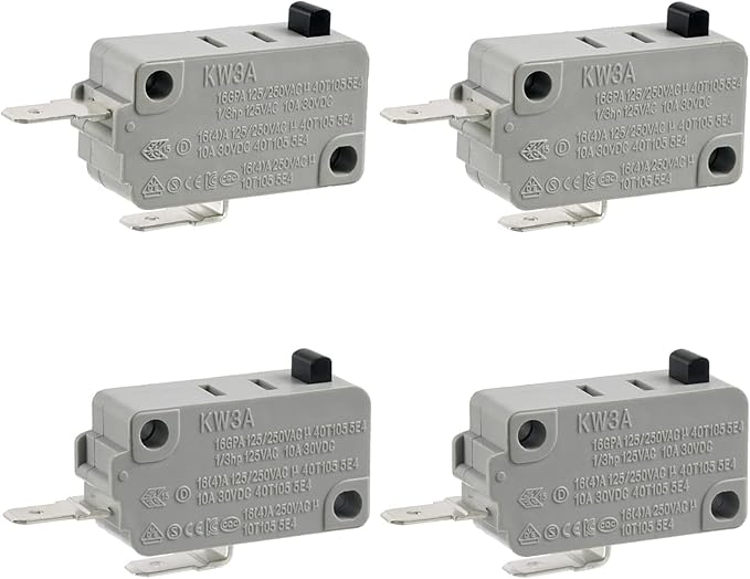 BOJACK Microwave Oven Door Switch KW3A 16A 125/250 V Door Interloc by BOJACK