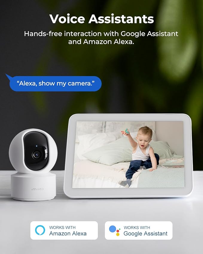 IMILAB C21 2 Pack 2.5K Security Camera Indoor, Room Camera - Image 9