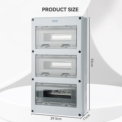 MOLLOM 36 Way Circuit Breaker MCB Distribution Protection Box - Image 2