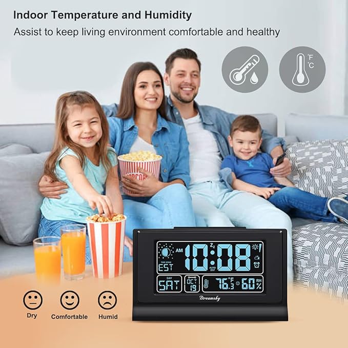 DreamSky Alarm Clocks for Bedrooms - Image 3