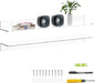 36 Inches Acrylic Wall Shelves 2 Pack, Floating Shelf by Sezanrpt