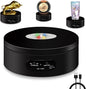 YVV LED Rotating Display Stand, Lighted Base-Crystal Glass Art, 360 Degree by YVV