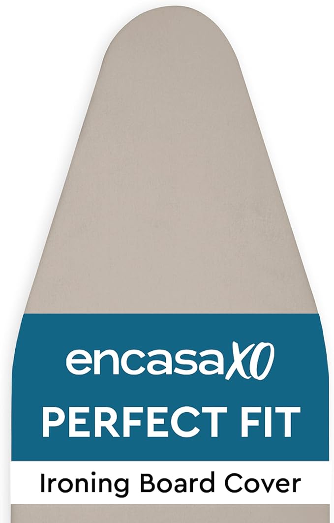 Encasa XO Ironing Board Cover and Pad 54"x18" - 4mm Felt X-Large Iron Board by EncasaXO