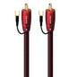 AudioQuest 20m Irish Red RCA Low-Frequency Subwoofer Audio Interconnect by AudioQuest