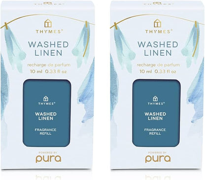 Thymes Washed Linen Pura Smart Home Plug-in Diffuser Refills by Thymes