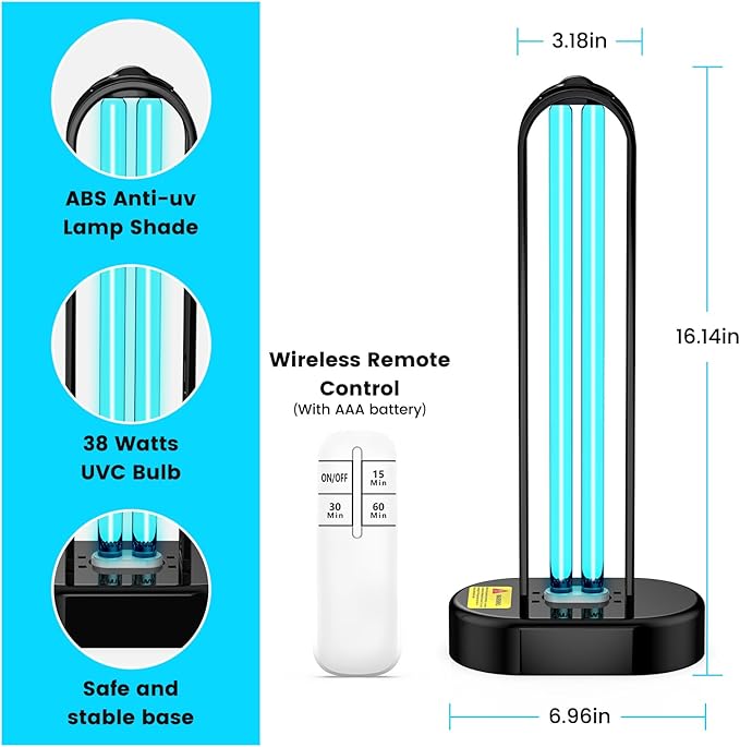 UV Light Sanitizer, Ultraviolet Lamp - Image 7