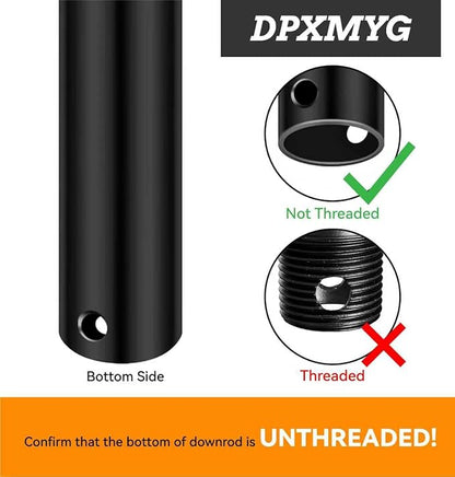 DPXMYG 96 inch Ceiling Fan Downrod - Image 3