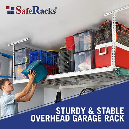 SafeRacks Overhead Garage Storage Rack, Heavy Duty Racks - Image 3