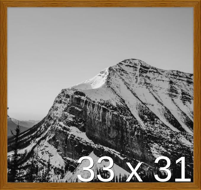 Frame It Easy 33 x 31 Hazel Wood Frame by FrameItEasy