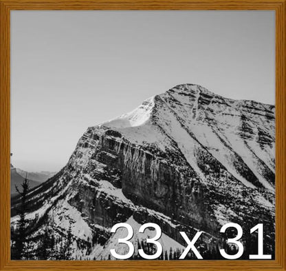 Frame It Easy 33 x 31 Hazel Wood Frame by FrameItEasy