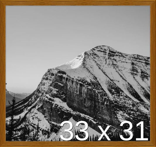 Frame It Easy 33 x 31 Hazel Wood Frame by FrameItEasy