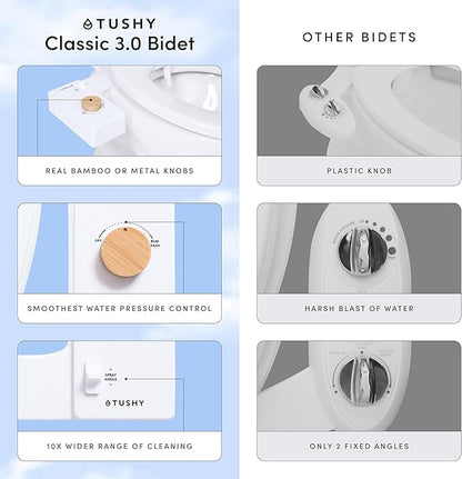 TUSHY Classic 3.0 Bidet Toilet Seat Attachment - Image 3