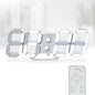 KOSUMOSU 3D LED Digital Wall Clock, Large Display Table/ Desk Clock by KOSUMOSUTECHNOLOGY