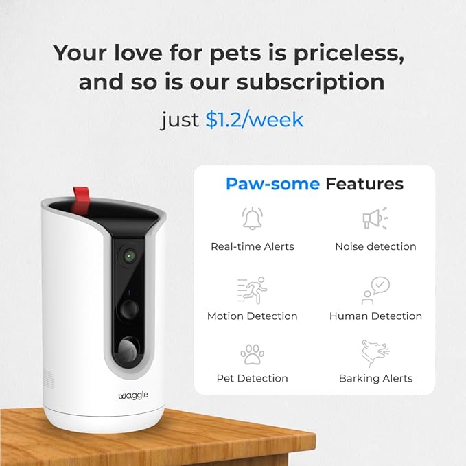 WaggleCam 2K Pet Camera and Treat Dispenser - Image 8