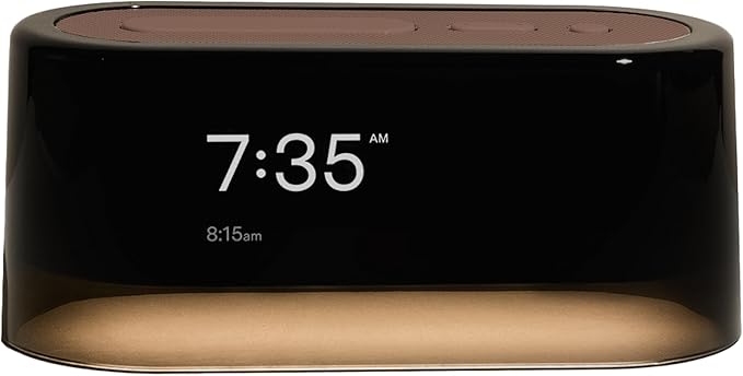 Loftie Alarm Clock with Sound Machine – Smart Alarm Clock with Light, Night by Loftie