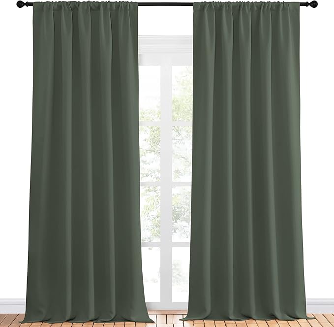 NICETOWN Bedroom Curtains Blackout Draperies - Image 2