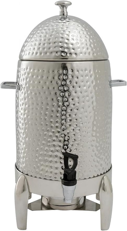 Stainless Steel Hot Beverage Dispenser durable and long-lasting Chafer Urn by CHEFQ