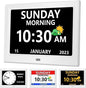 MRCHYDZ 11 Inch Clock with Day and Date by MRCHYDZ