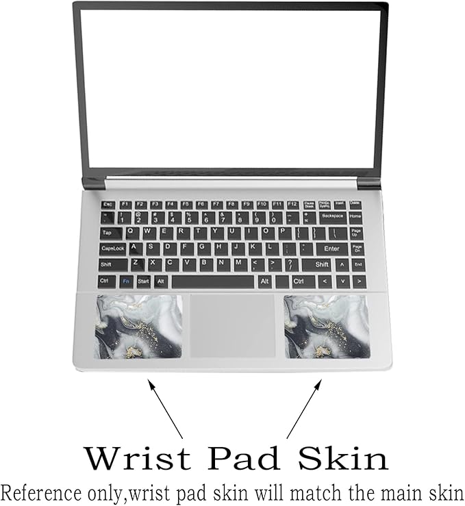 Laptop Skin Sticker Decal, Decorative Waterproof Removable - Image 4