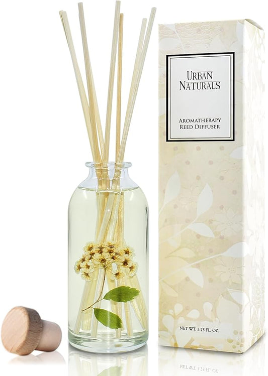Urban Naturals Spring Blooms Scented Reed Diffuser Oil Set | Real Flowers in by UrbanNaturals