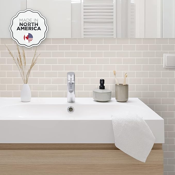 SMART TILES Peel and Stick Backsplash- 10 Sheets of 10.95" x 9.70" - Image 2