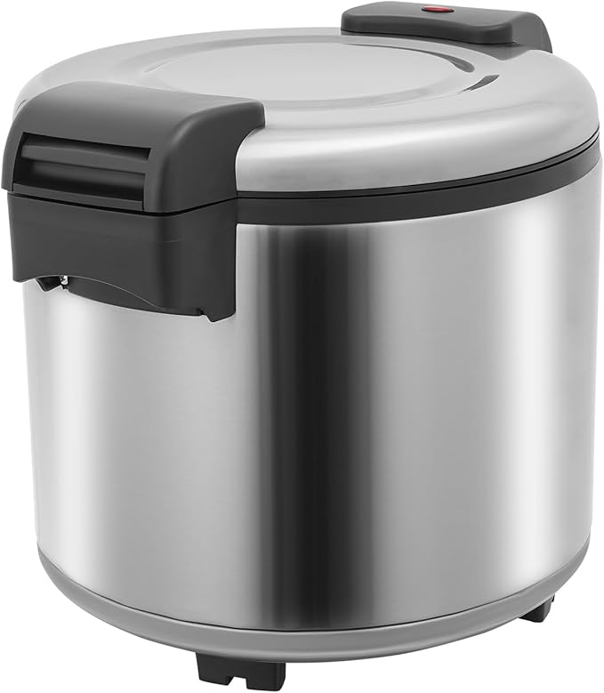6.08Gal Commercial Rice Warmer Electric Non-Stick Pot Adjustable Temperature by LUOSHALIYA