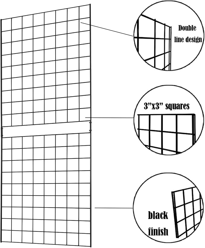 7RiversART Grid Wall Commercial Grade Grid Panels Heavy Duty Panel - Image 5