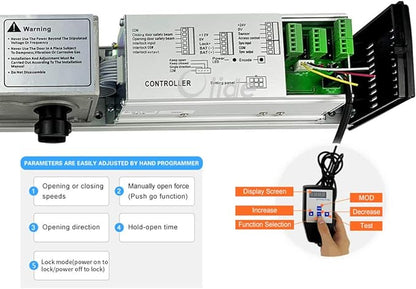 Olideauto Olide-120B Touchless Automatic Door Opener Wave Sensor Switch to - Image 5