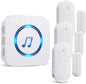 SanJie Door Chime, Door Open Contact Sensor Alarm by SANJIEGuardSecurity