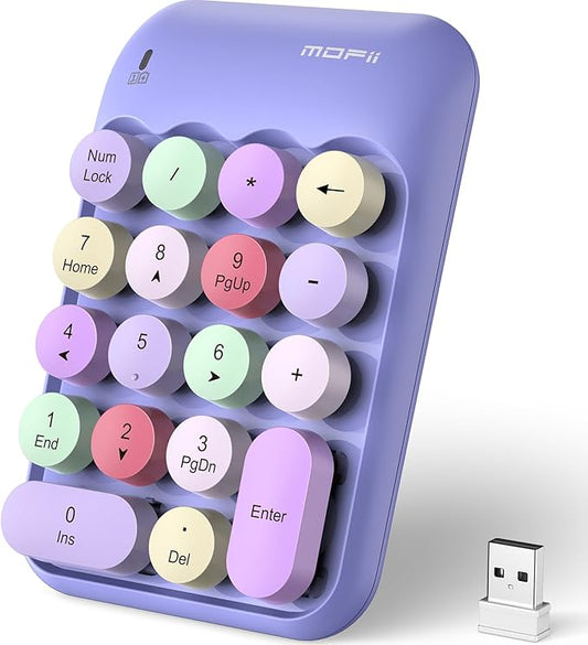 MOFII Cute Colorful Wireless Number Pad by MOFII