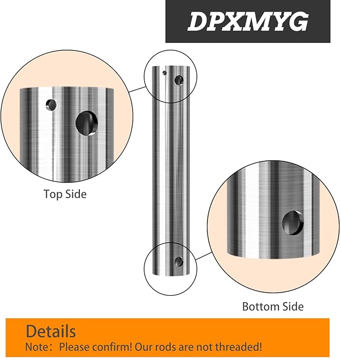 DPXMYG 24 inch Ceiling Fan Downrod - Image 3