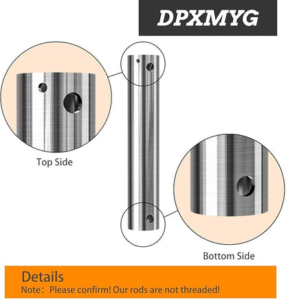 DPXMYG 48 inch Ceiling Fan Downrod - Image 3