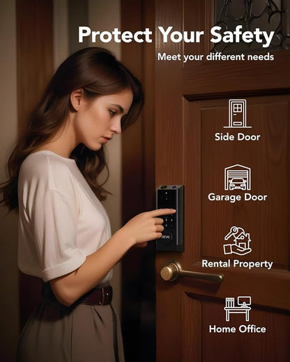 Devo G1 Video Smart Lock with Camera&Doorbell, 6-in-1 Keyless Entry Door Lock - Image 9