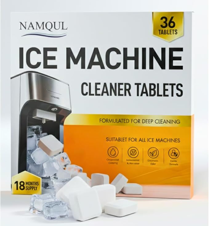 Ice Maker Cleaner & Descaler Tablets by Unknown