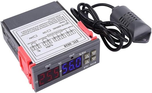 Digital Temperature Humidity Controller -3028 by Walfront