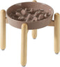 Ceramic 1.6 Cup Dog Raised Slow Feeder Set, Elevated Bowl by Havniva
