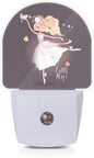 Axxitude Ballet Girl Flower Butterfly Night Lights Plug into Wall by Axxitude