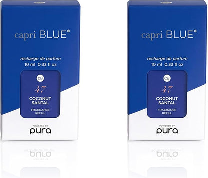 Capri Blue Pura Smart Home Plug-in Diffuser Refills – Includes 2 Capri Blue by CapriBlue