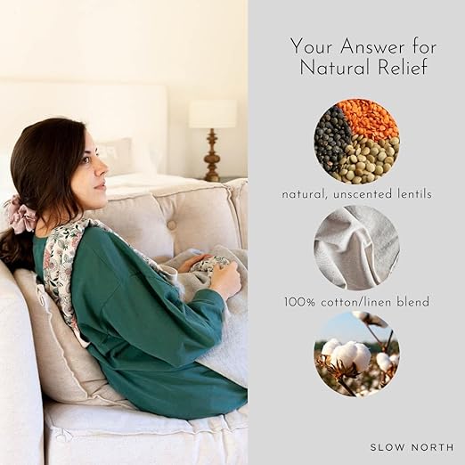 Slow North Hot & Cold Neck Shoulder Wrap: Natural Relief from Shoulder and Neck - Image 2