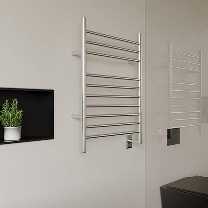 HEATGENE Towel Warmer Wall-Mounted Hardwired Heated Towel Rack Hot Towel Bar - Image 6