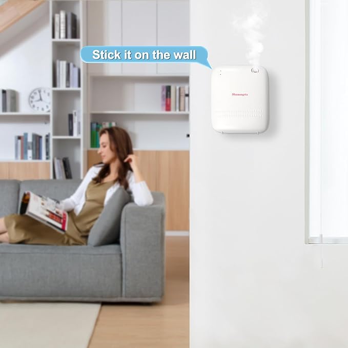 Battery-Powered Air Freshener Waterless Essential Oil Diffuser – 150mL Capacity - Image 9