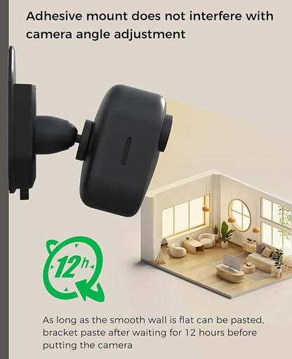 3 Pack Blink Camera No Drill No Screws Wall Mount Bracket - Image 4