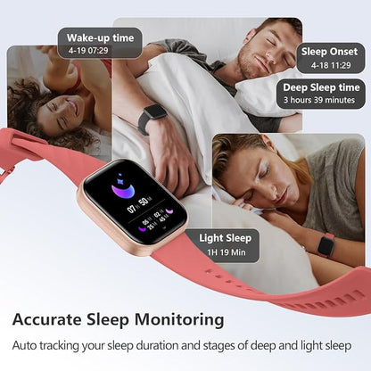 FITVII Health & Fitness Tracker, Smart Watch - Image 6