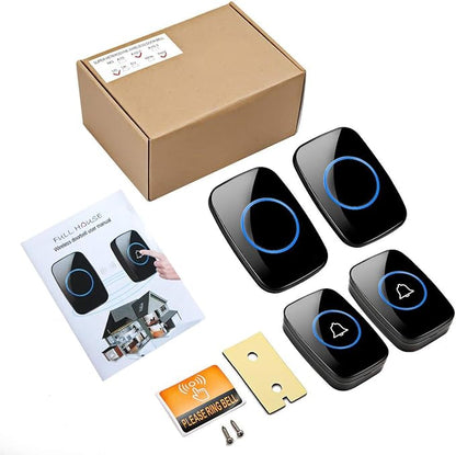 Wireless Doorbell, Waterproof Door Bell Kit, Distinguish Front and Rear Doors - Image 7