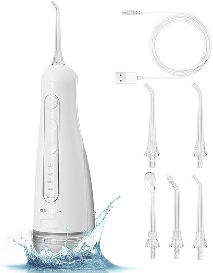 Water Flosser for Teeth with Detachable Washable Tank, 5 Modes Rechargeable - Image 2