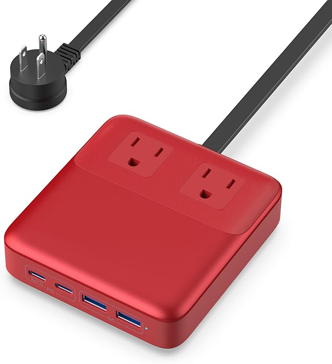 USB C Charger Block, 135W GaN IV Fast Charging Station Hub, 6-in-1 USB C Power by Feob
