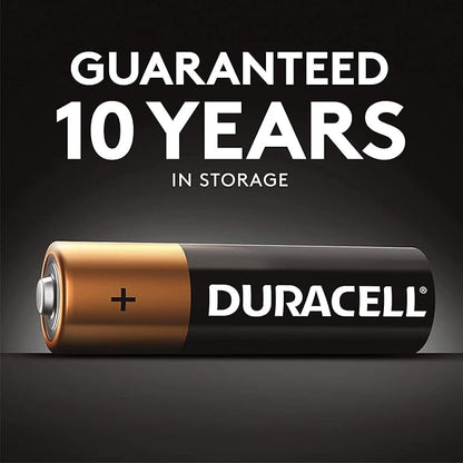 DURACELL - CopperTop AA Alkaline Batteries, Long Lasting, All Purpose Double A - Image 2