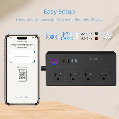 Matter Smart Power Strip, Works - Image 6