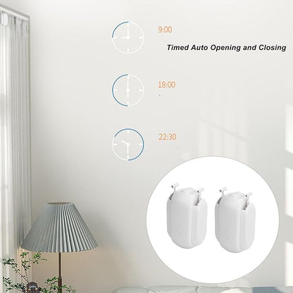 Changor Smart Curtain Opener, Automatic Remote Control Voice Compatible Curtain - Image 4
